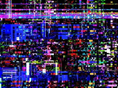 VHS Glitch Effect Photoshop Texture Overlay (Abstract) | Textures for Photoshop