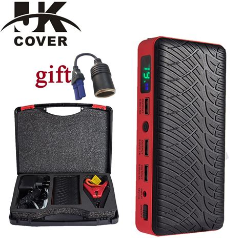 JKCOVER 26000mAh Emergency Car Battery Jump Starter 12v Portable Power Bank Car Booster Start ...