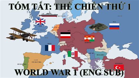 Tóm tắt: Thế Chiến 1 (1914 - 1918) | World War 1 | Lịch sử Thế Giới ...