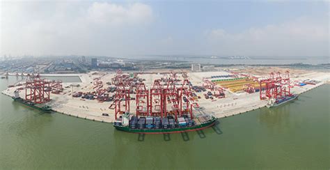 Automated terminal opens in Nansha port