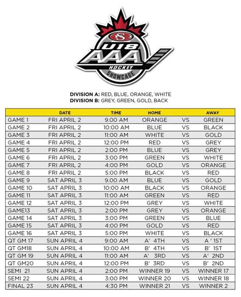 World Junior Hockey Schedule 2025 Schedule - Dara Milzie