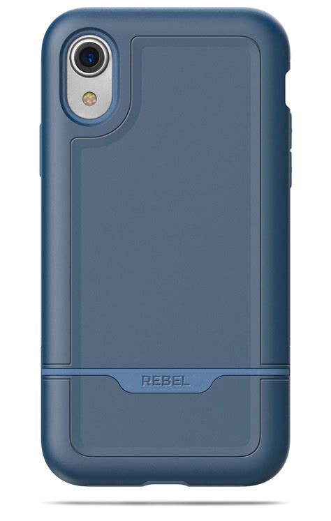 iPhone XR Rebel Case Blue - Encased