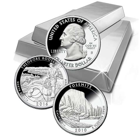 The Complete U.S. National Parks State Quarters Silver Proof Set Collection