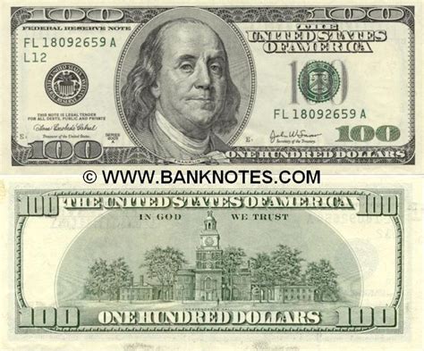 Printable 100 Dollar Bill Front And Back