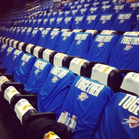 OKC Thunder shirts for the playoffs, game 1. Thunder up! | Okc thunder ...