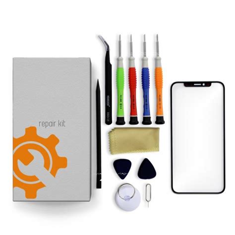 iPhone X Glass Lens Screen Repair Kit + Tools + Repair Guide