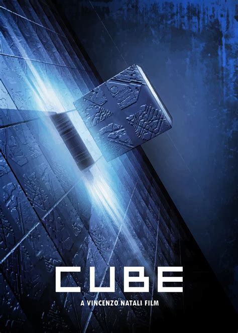 'Cube' Poster, picture, metal print, paint by Bo Kev | Displate