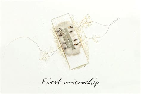 The history of the first Microchip