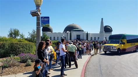 Eyes on the Street: Griffith Observatory Parking Lot and Shuttle Line - Streetsblog Los Angeles