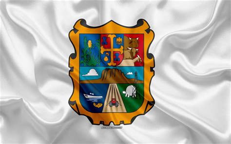 Download wallpapers Flag of Tamaulipas, 4k, silk flag, Mexican state ...