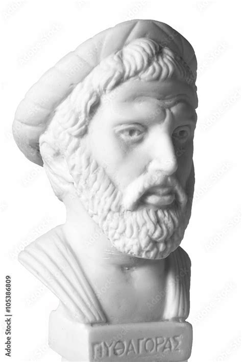 Pythagoras was an important Greek philosopher, mathematician, Stock ...