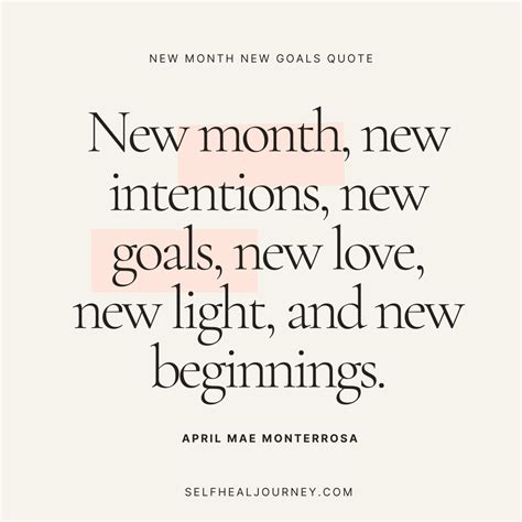 New Month New Goals: The Best Tips + Quotes