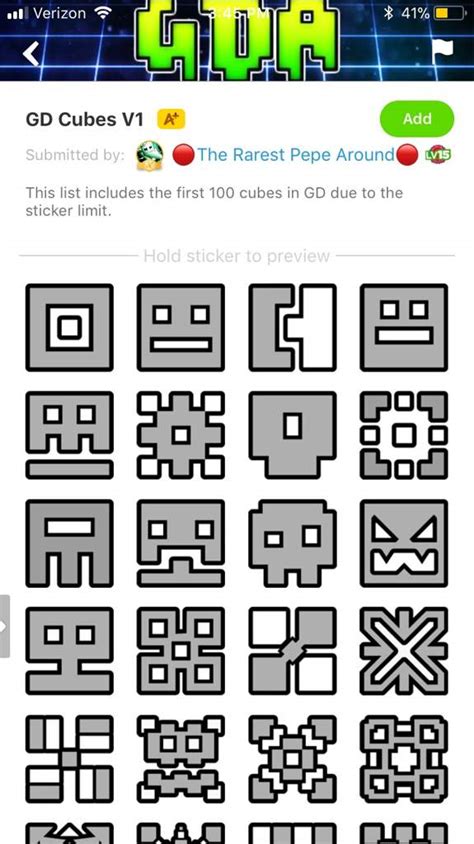 Geometry Dash Icon Kit Download at Vectorified.com | Collection of ...