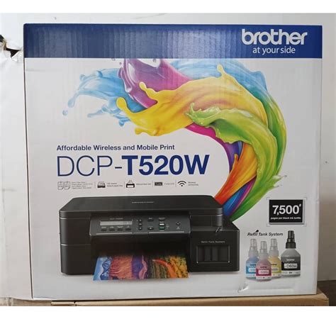 Brother DCP T420w T426w T520w Ink Tank Wireless 3 in 1 Printer - Print | Scan | Copy w/ ORIGINAL ...