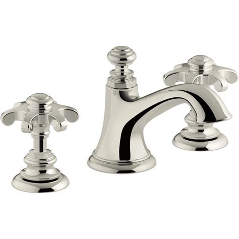 KOHLER Artifacts Vibrant Brushed Bronze 2-Handle Widespread WaterSense Bathroom Sink Faucet with ...