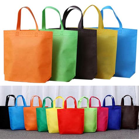 1Pc Environment Folding Shopping bag Reusable Nonwoven Tote Bag ...