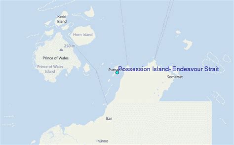 Possession Island, Endeavour Strait Tide Station Location Guide