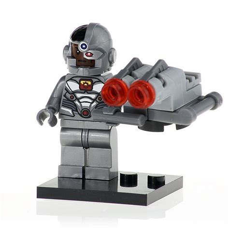 Minifigure Cyborg DC Comics Super Heroes Building Lego Blocks Toys