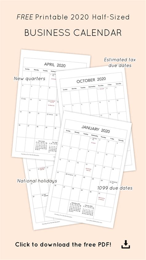 Free Printable Due Date Calendar | Calendar for Planning