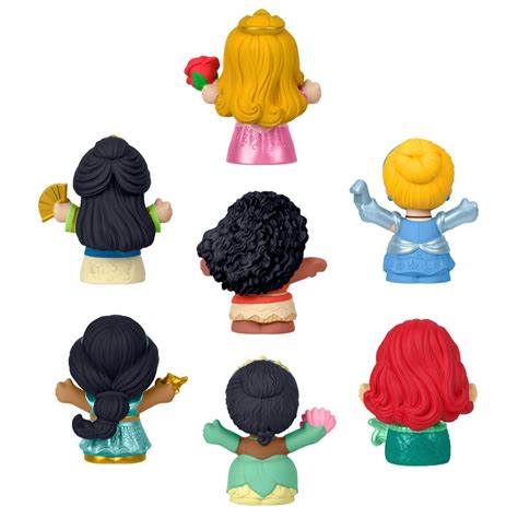 Fisher-Price Little People Disney Princess 7 Figure Pack | Smyths Toys ...