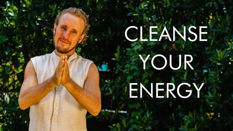 How to Cleanse Your Energy - YouTube