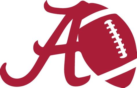 Alabama Football ClipArt Design Instant Download commercial | Etsy