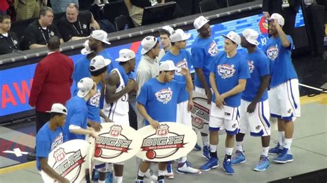 Kansas Big 12 Tourn Championship Celebration - YouTube