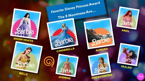 Barbie Awards - Favorite Disney Princess (GIF) by SamTBear on DeviantArt