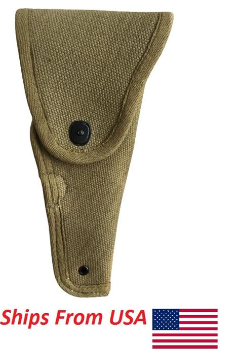 .45 ACP 1911 (Colt) Semi-Auto Pistol Canvas Holster-KHAKI | #4622047645