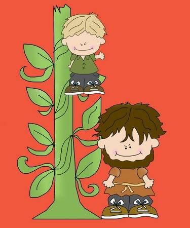 Jack and the Beanstalk Color Clip Art, Download or Print