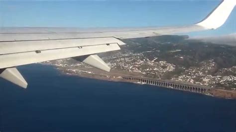 Landing Funchal Airport - Madeira - YouTube