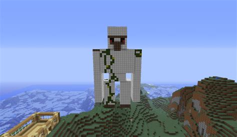 Iron Golem Statue Minecraft Project