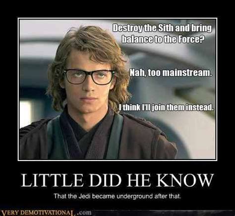 Gallery For > Star Wars Meme You Were The Chosen One