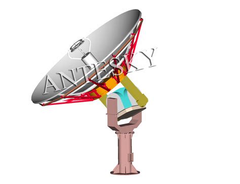 3.7-M-Ka-band-Antenna-System-with-X-Y-axis-pedestal