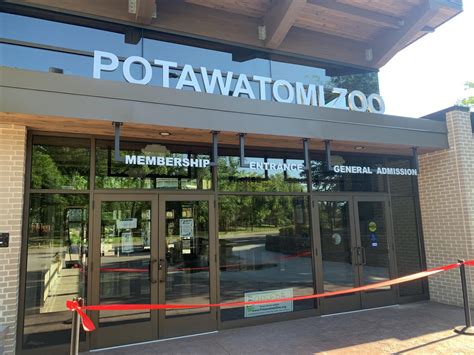 Potawatomi Zoo Reopens To Members With New Front Entrance | WVPE