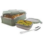 Buy Jaypee Best Stainless Steel Lunch Box With PU Insulation - Leak ...