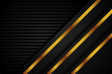 an abstract black and gold background with stripes