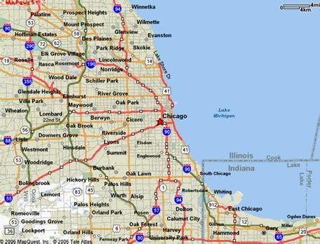 Chicago Map - Free Printable Maps