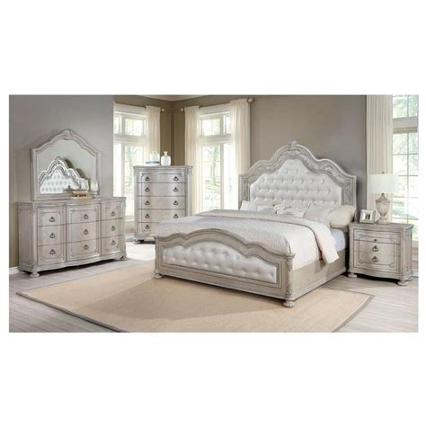 Granada Cream 4-Piece King Bedroom Set | El Dorado Furniture