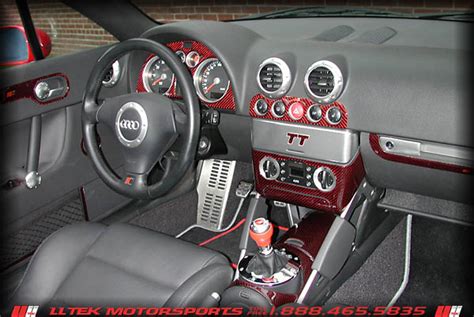 Carbon Fiber Interior Styling for the Audi TT 8N Cockpit High Performance Tuning from LLTeK