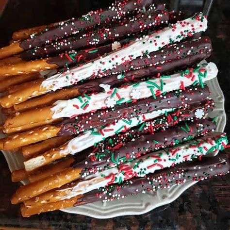 Homemade Chocolate Dipped Pretzels - Instant Pot - Profusion Curry