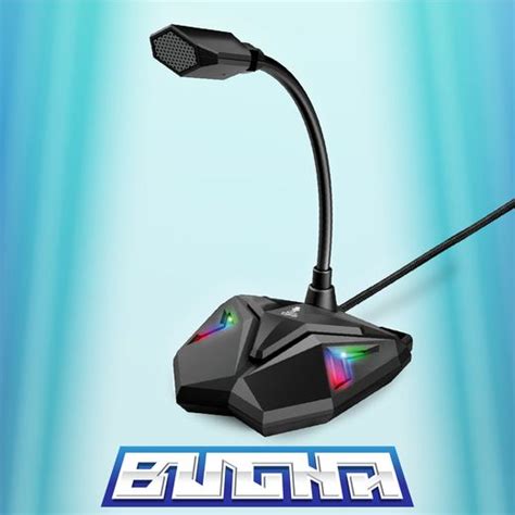 Bugha exclusive LED gaming microphone for PC | Gaming microphone, Led ...