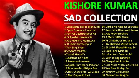 Best Sad Songs of Kishore Kumar | Golden Sad Songs Of Kishor Kumar ...