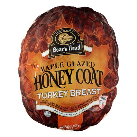 Save on Boar's Head Deli Turkey Breast Maple Glazed Honey Coat (Shaved) Order Online Delivery ...