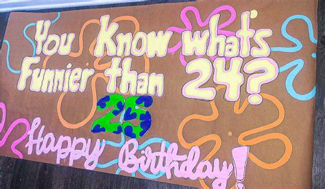 Funny Birthday Banner Fun Paper Banner Kraft Paper Banner - Etsy