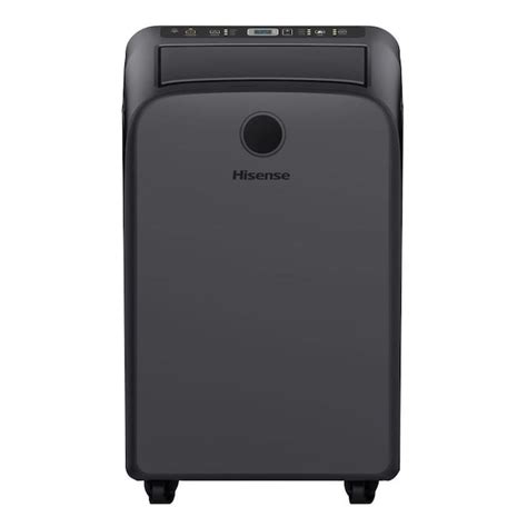 Hisense 9500-BTU DOE (14000-BTU ASHRAE) 115-Volt Grey Portable Air ...