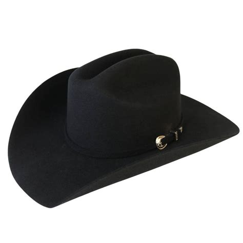 Justin 3X Black Wool Cowboy Hat - Laredo – Willow Lane Hat Co.