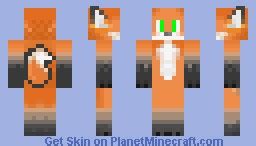 Furry Fox (backup skin) Minecraft Skin