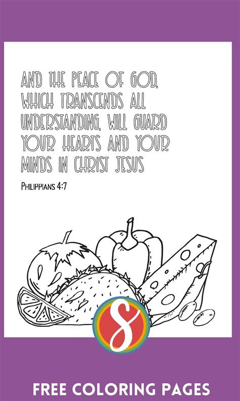 Free Philippians Scripture Coloring Pages - Print & Color Free From ...