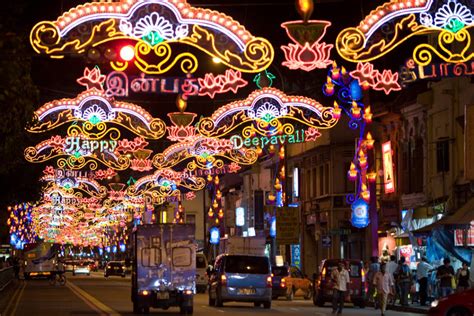 Deepavali: The Festival of Lights 2018 in Singapore - Dates & Map